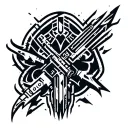 special forces group tattoo design idea