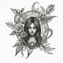 Empath tattoo design idea