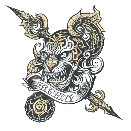 property of big jay  tattoo design idea