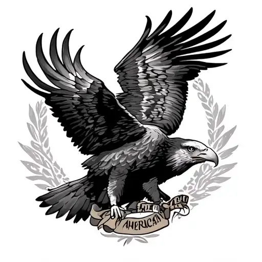 back tattoo americana eagle tattoo design idea