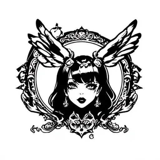 Fortuna Hooker tattoo design idea