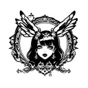 Fortuna Hooker tattoo design idea