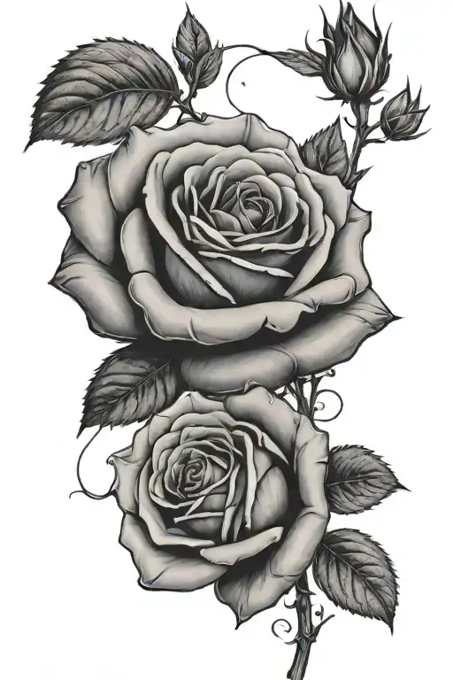single long stem rose wrapped around my forearm. Invkuding the name Eva and date 22/10/13 tattoo design idea