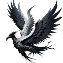 Warframe Garuda tattoo design idea