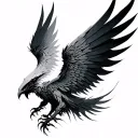 Warframe Garuda tattoo design idea