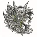 Subtronics tattoo design idea