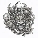 Subtronics tattoo design idea