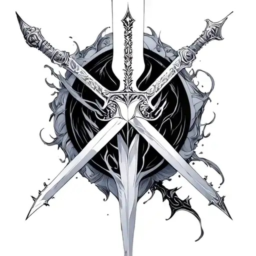 Sword Art Online tattoo design idea