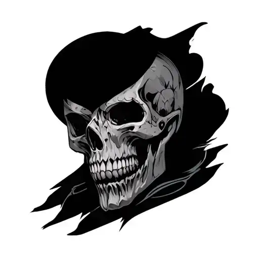 cyber sigilism tattoo design idea