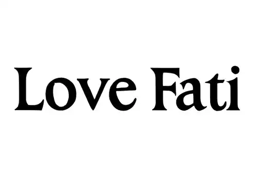 "Love Fati" tattoo design idea