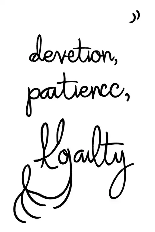 "devotion, patience, loyalty" Badger totem animal tattoo design idea