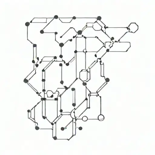 binary code pattern tattoo design idea