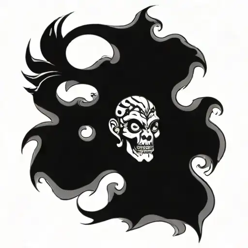 Namakubi tattoo design idea