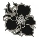 Namakubi tattoo design idea