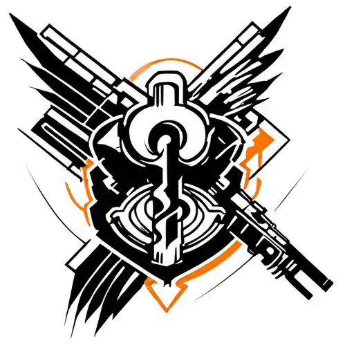 combat medic tattoo design idea