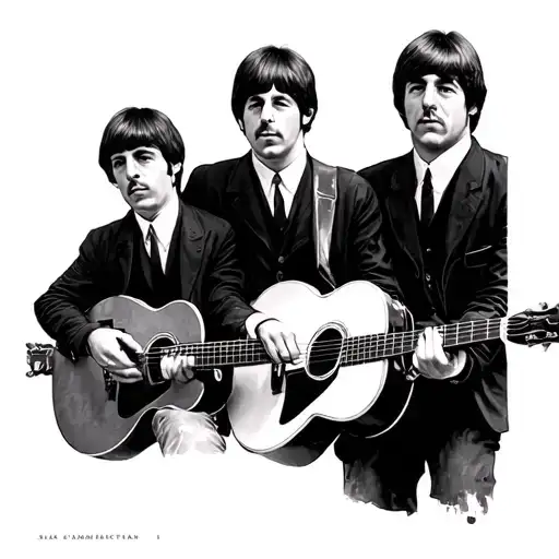 Beatles tattoo design idea
