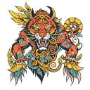 Kenzo tattoo design idea