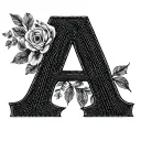 Letter A which represents the first letter of my mother's first name. It must represent maternal love. tattoo design idea