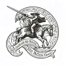 John Wayne Henry 2024 love you to the moon and back  tattoo design idea