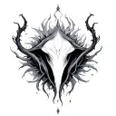 Vulva tattoo design idea