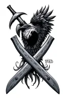 crowbar tattoo design idea