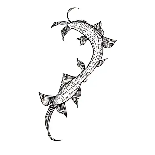 clown,fish tattoo with best friend tattoo design idea