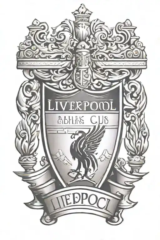 liverpool football club tattoo design idea
