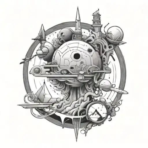 "im sure were taller in another dimension" tattoo design idea