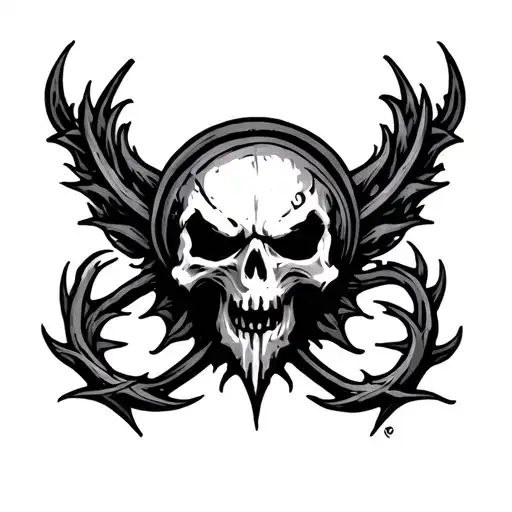 Brimstone symbol tattoo tattoo design idea