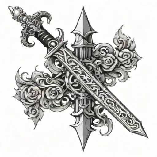 Sword worthy tattoo design idea