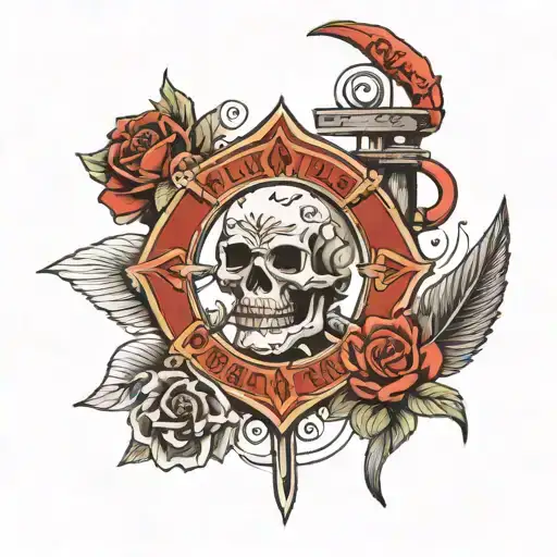 I want to become strongest member of my blood line they ever see  tattoo design idea