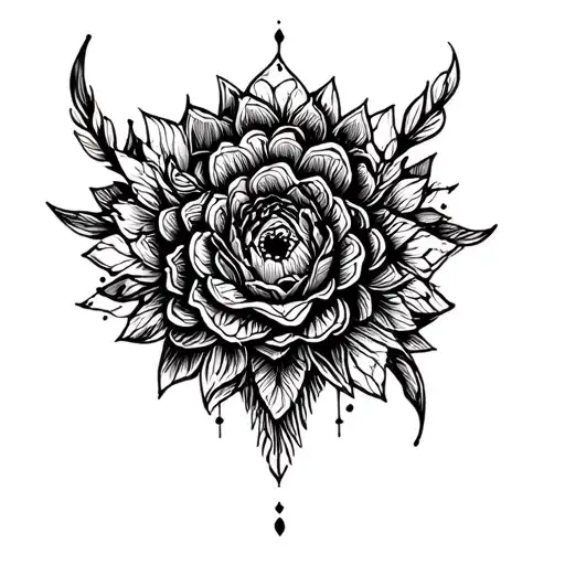 free soul searching tattoo design idea