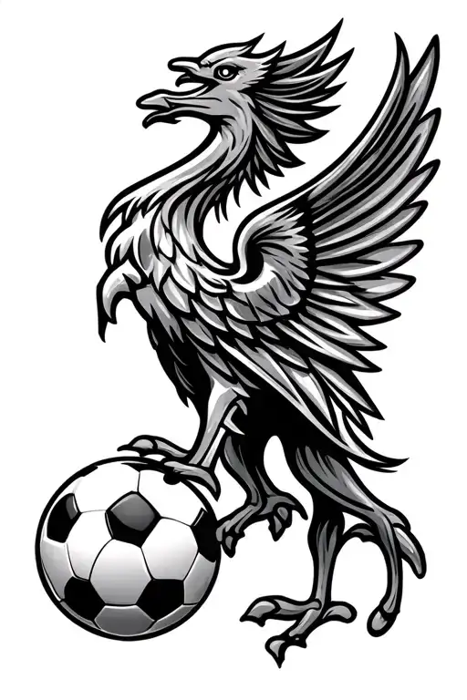 liverpool football club tattoo design idea