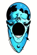 Uranus tattoo design idea