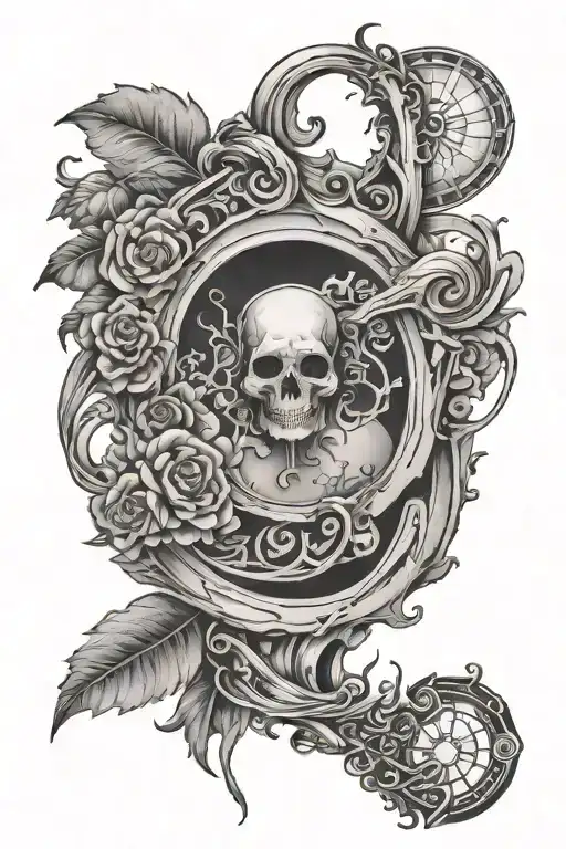 Meaningful tattoo representing infertility journey for men tattoo design idea