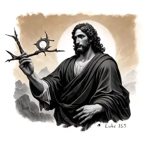 Luke 15 the prodigal son tattoo design idea