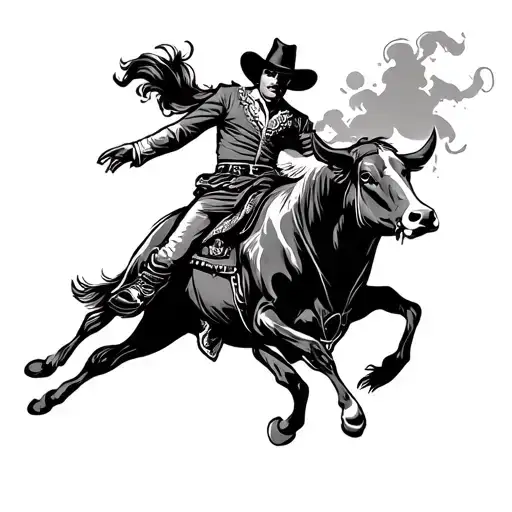 the matador bullfighter tattoo design idea