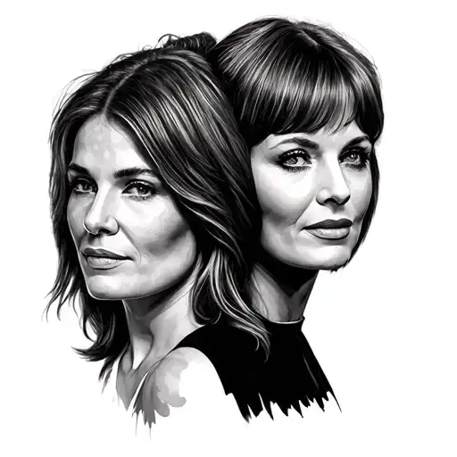 ABBA tattoo design idea