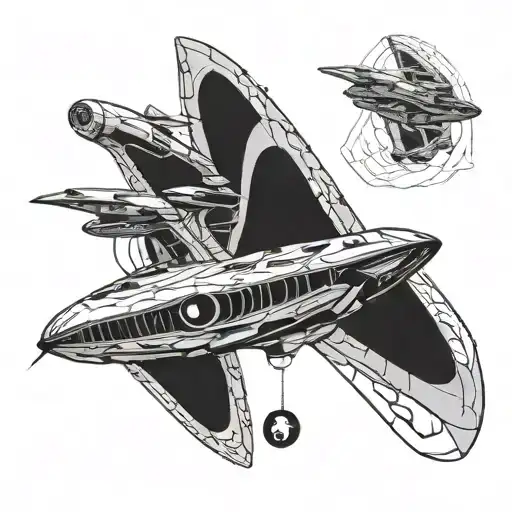 Enterprise D tattoo design idea