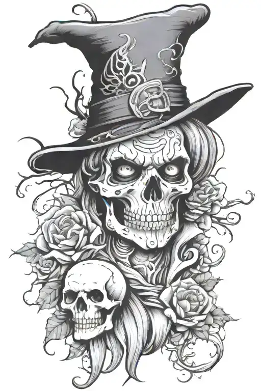 halloween tattoo design tattoo design idea