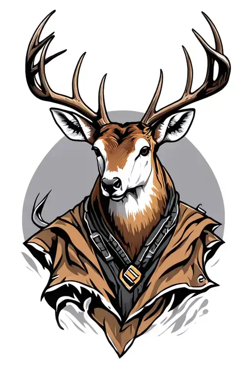 justin missouri sports fantasy hunting tattoo design idea