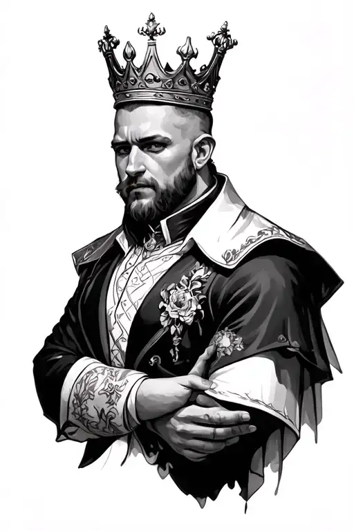 King Baldwin 4 tattoo design idea