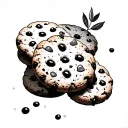 Cookies tattoo design idea