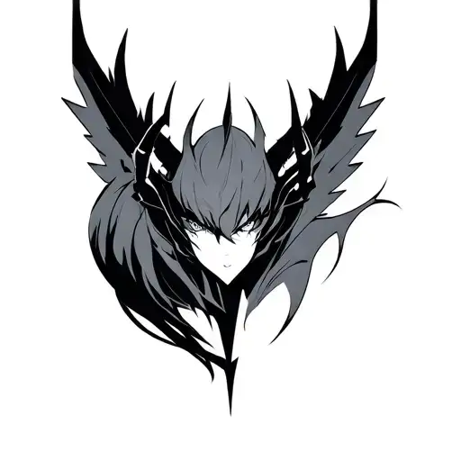 code geass cyber sigilism tattoo tattoo design idea