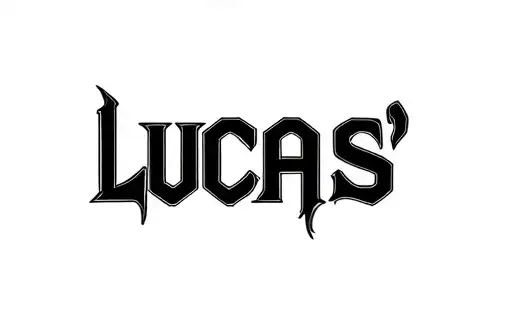 "Lucas " tattoo design idea