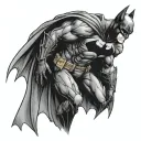 Batman tattoo design idea