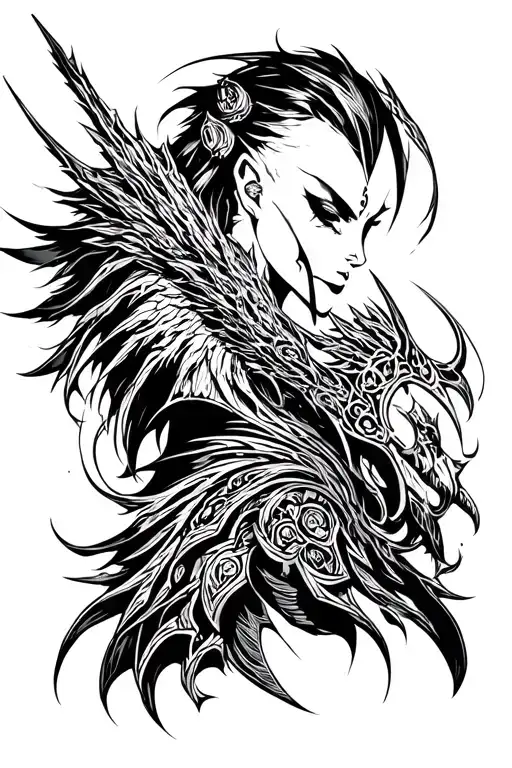 Dota 2 Hero tattoo design idea