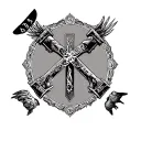 AMDG To the Greater Glory of God & cross tattoo design idea