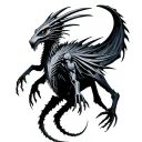 cryptids tattoo design idea