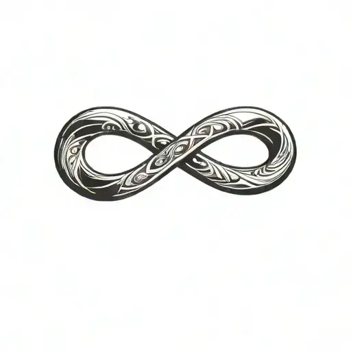 infinity symbol  tattoo design idea